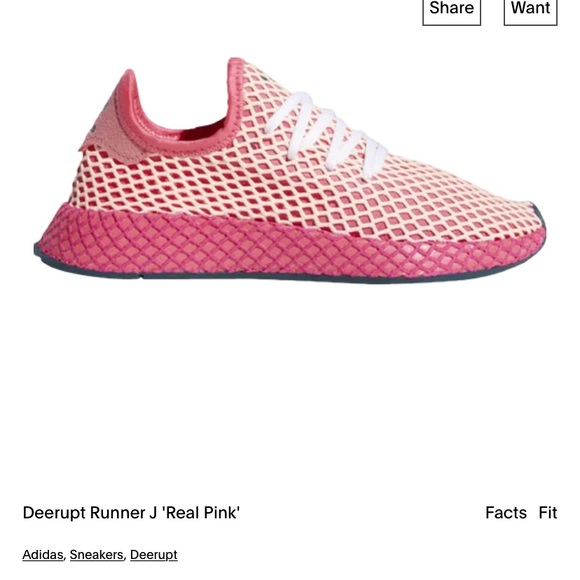 pink adidas trainers deerupt